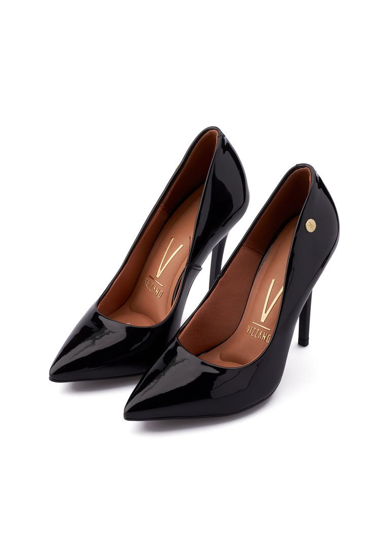 Stiletto Alto Negro Vizzano Tacón Alto