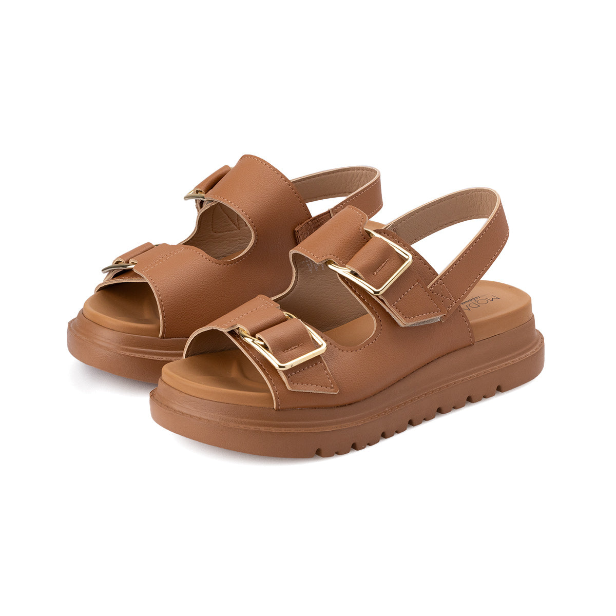 Sandalia Plataforma Camel Modare Sandalia plataforma