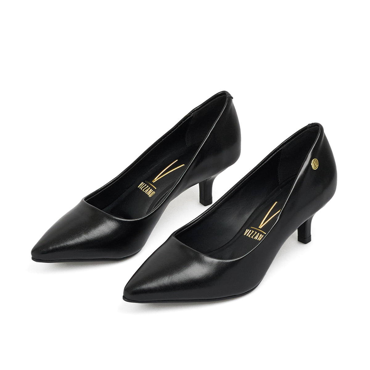 Tacon Bajo Negro-Negro Stiletto Garda Vizzano Stiletto