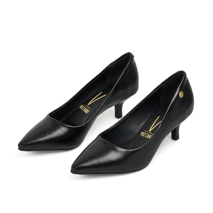 Tacon Bajo Negro-Negro Stiletto Garda Vizzano Stiletto