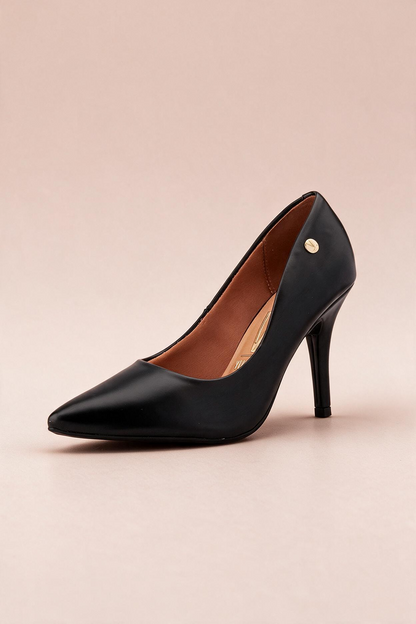 Tacón Stiletto Negro Napa Vizzano Tacón