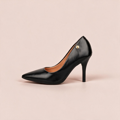 Tacón Stiletto Alto Negro Vizzano 1184 Tacón