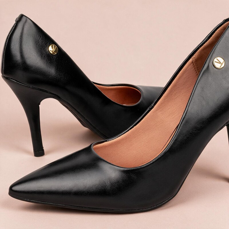 Tacón Stiletto Alto Negro Vizzano 1184 Tacón
