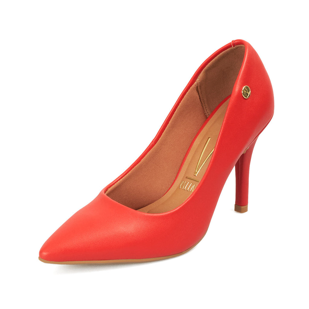 Tacon Stiletto Alto Rojo-Rubi Vizzano
