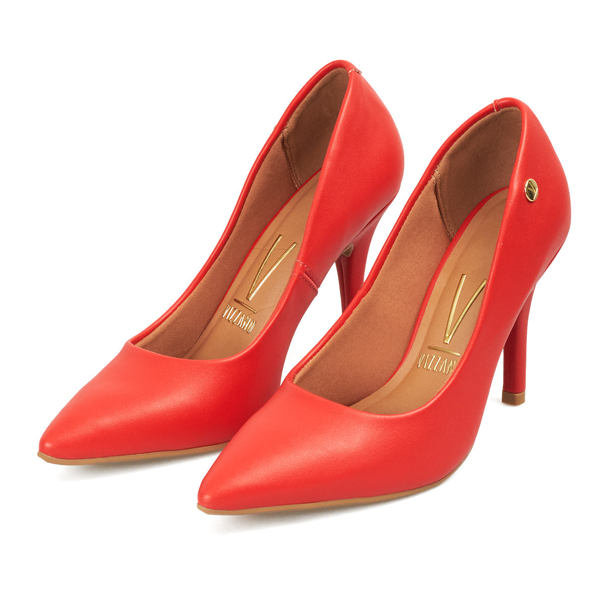Tacon Stiletto Alto Rojo-Rubi Vizzano