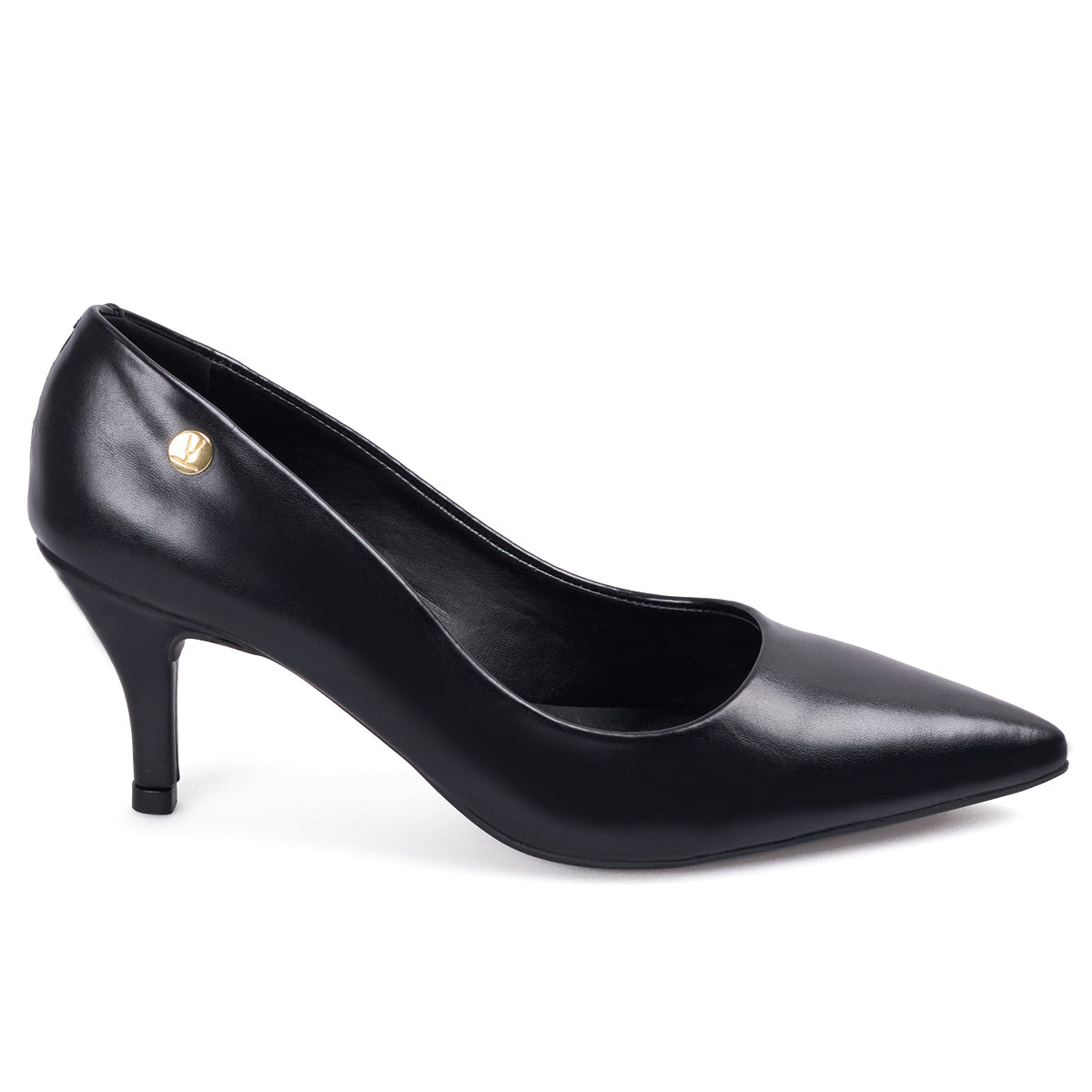Tacon Medio Negro-Negro Stiletto Vizzano Stiletto