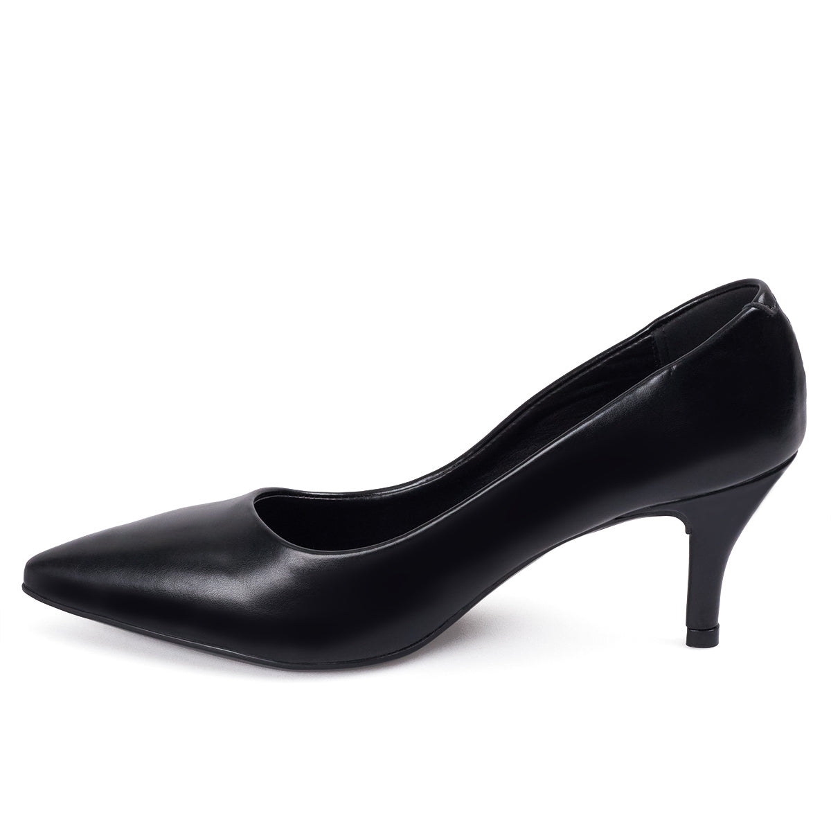 Tacon Medio Negro-Negro Stiletto Vizzano Stiletto