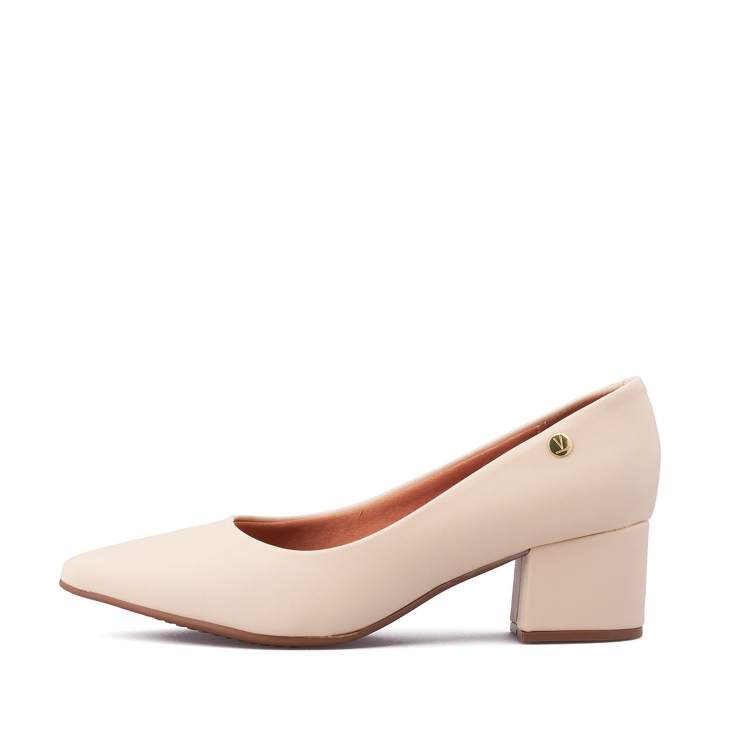 Zapatos Vizzano crema tacón bajo - vista superior