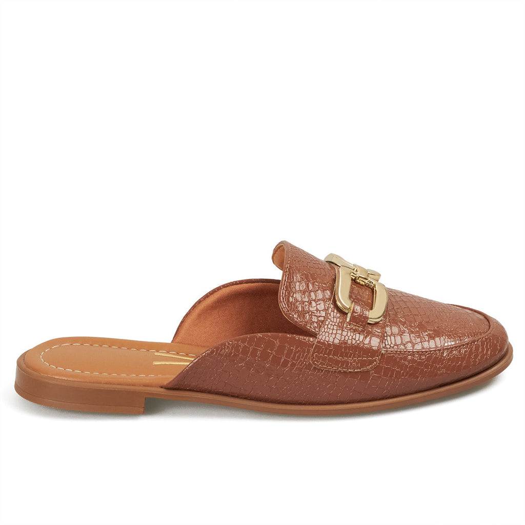 Slipper Baleta Zueco Café-Moca Vizzano