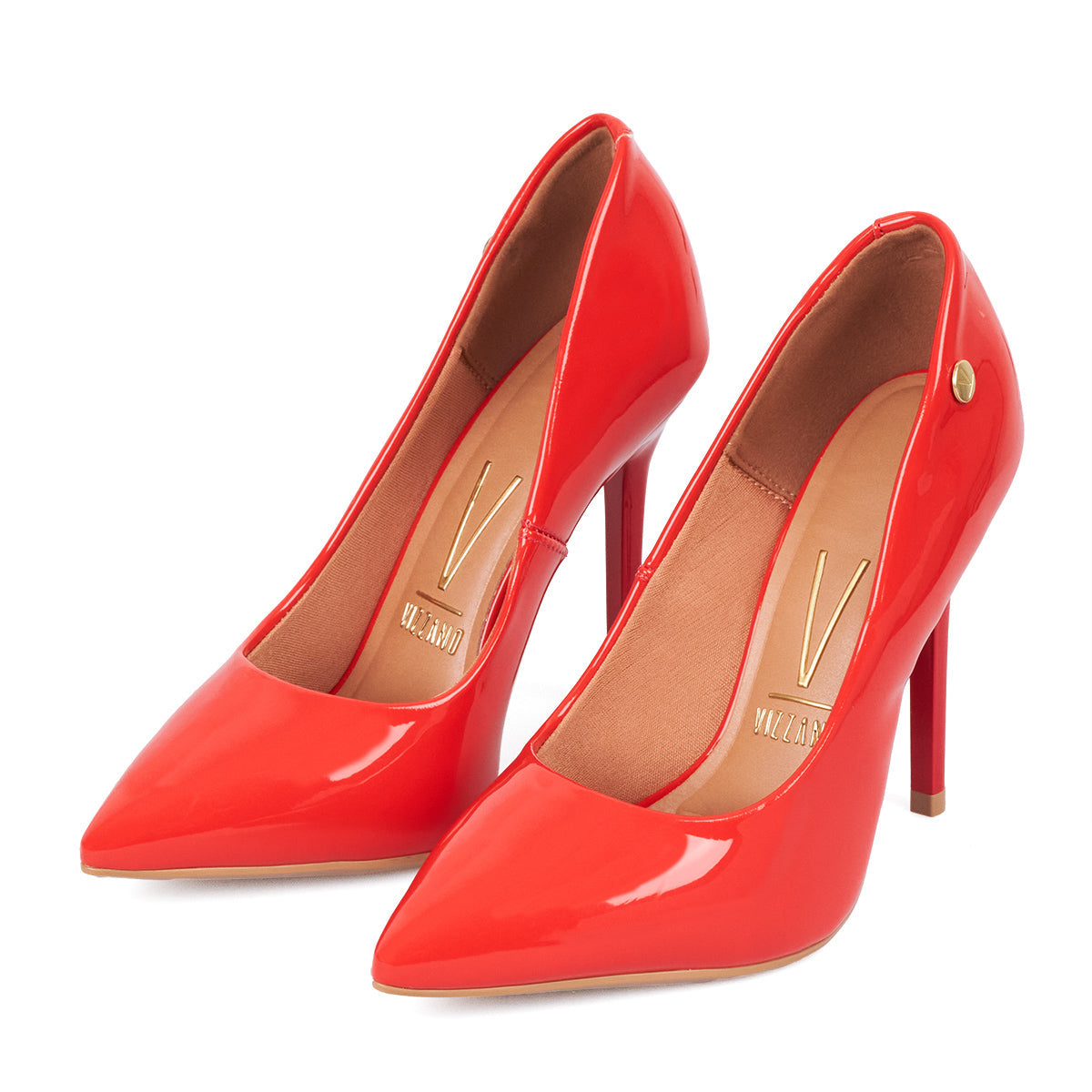 Stiletto Alto Rojo Rubi Vizzano Stiletto