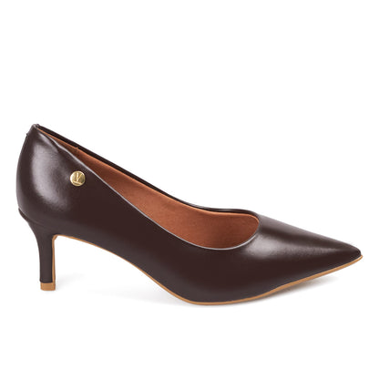 Tacon Bajo Café-Cacao Stiletto Kitten Vizzano Stiletto