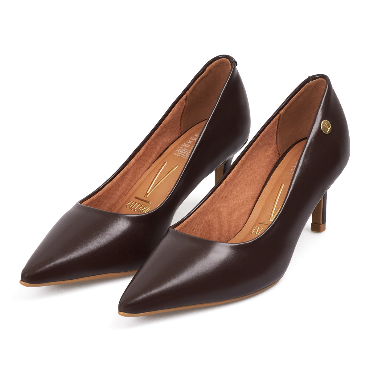 Tacon Bajo Café-Cacao Stiletto Kitten Vizzano Stiletto