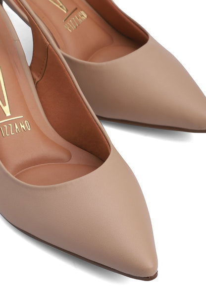 Tacón Medio Beige Vizzano Tacones
