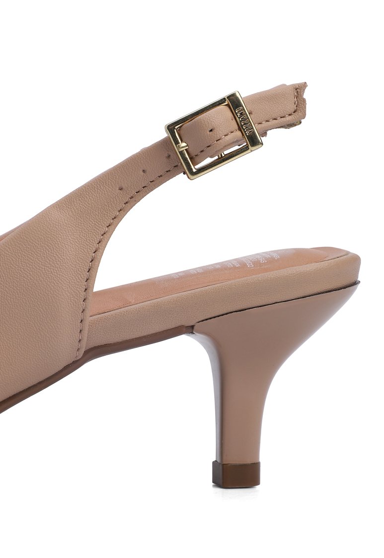 Tacón Medio Beige Vizzano Tacones