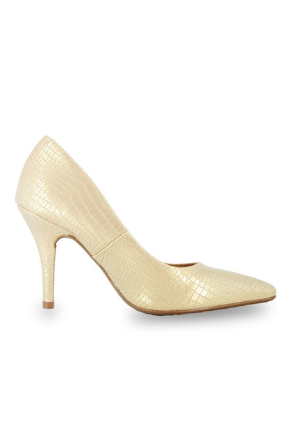 Tacón Alto Beige Vizzano