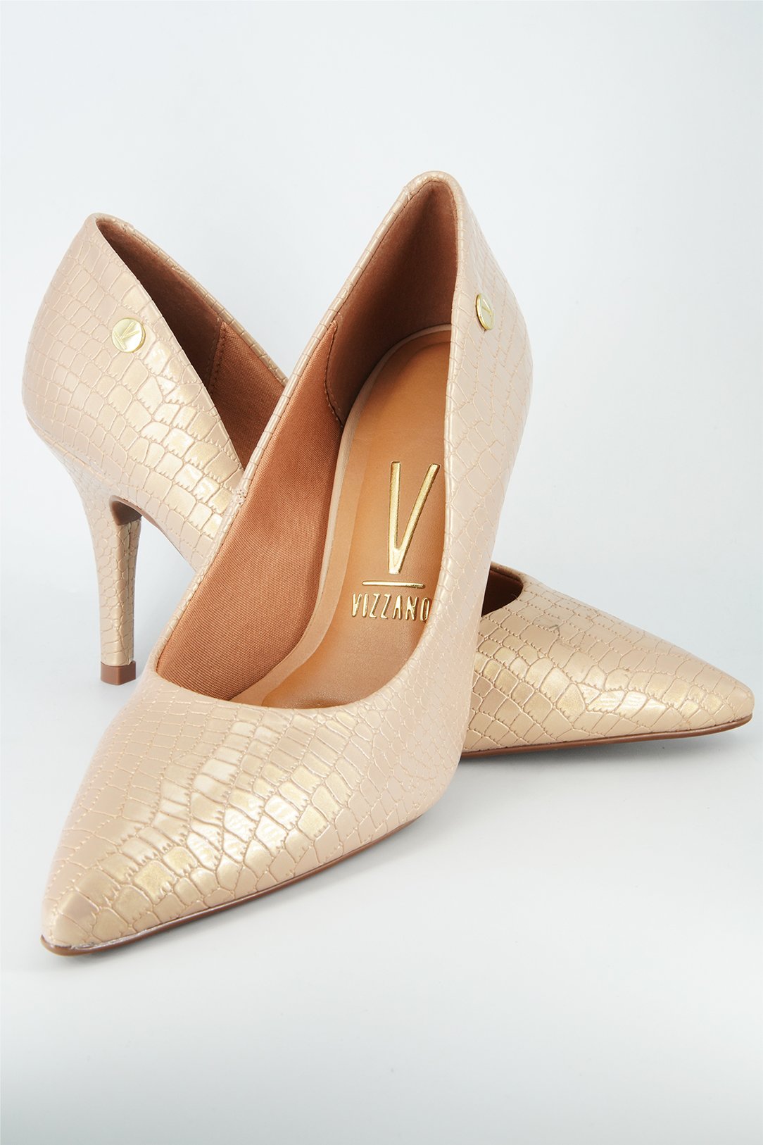 Tacón Alto Beige Vizzano
