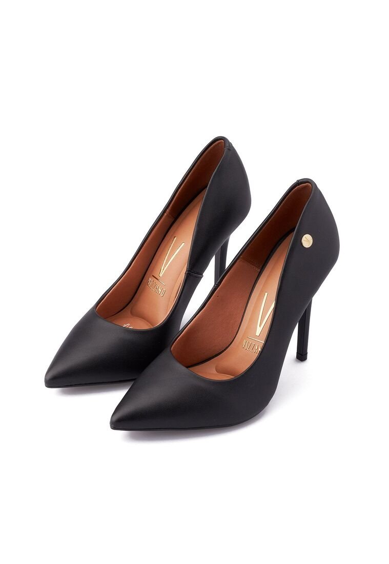 Tacón Stiletto Alto Negro Vizzano Tacón Alto