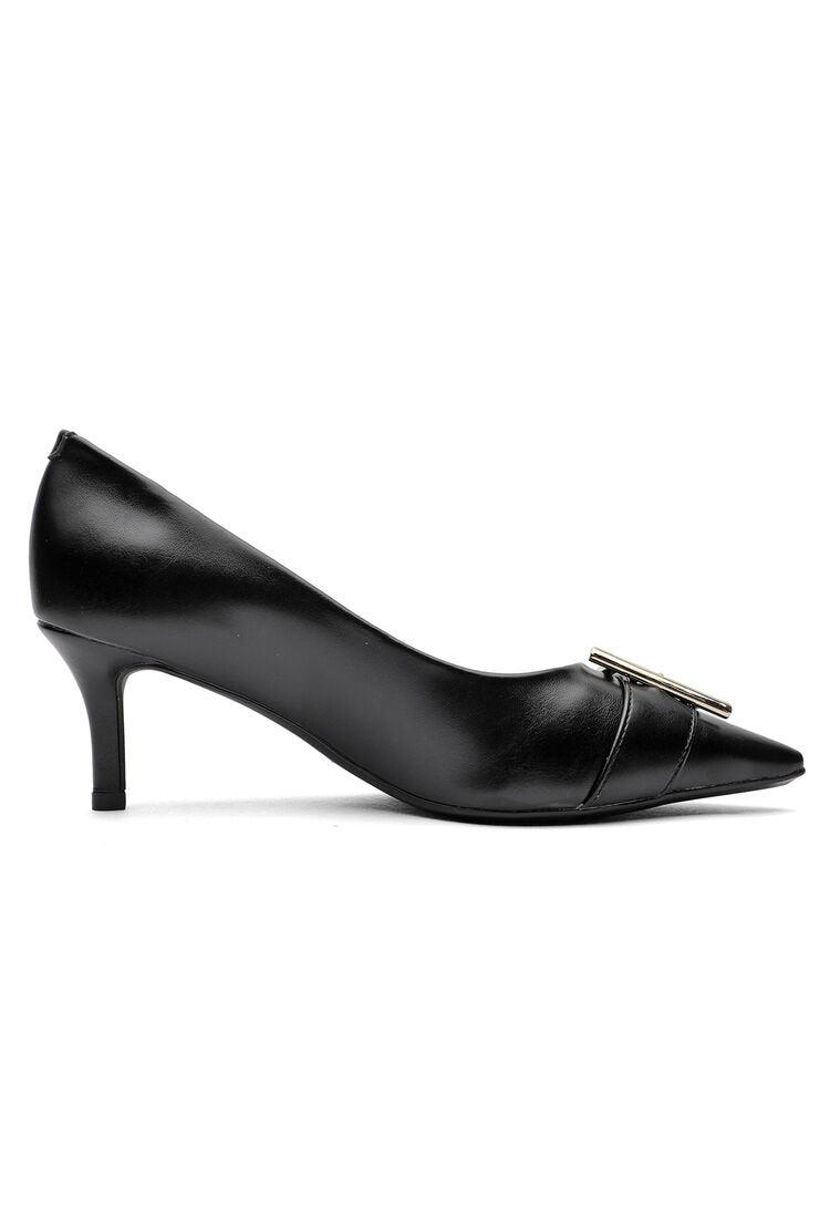 Tacon Stiletto Bajo Negro Vizzano Tacón Bajo