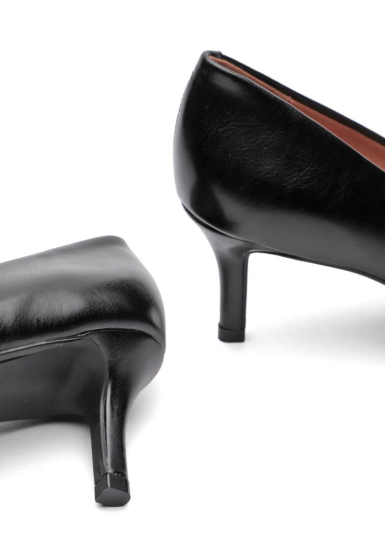 Tacon Stiletto Bajo Negro Vizzano Tacón Bajo