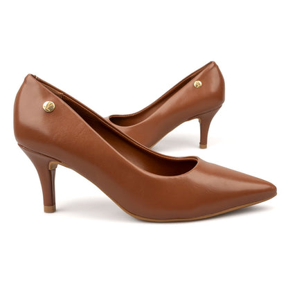 Tacón Stiletto Medio Napa Garda Café-Mocca Vizzano