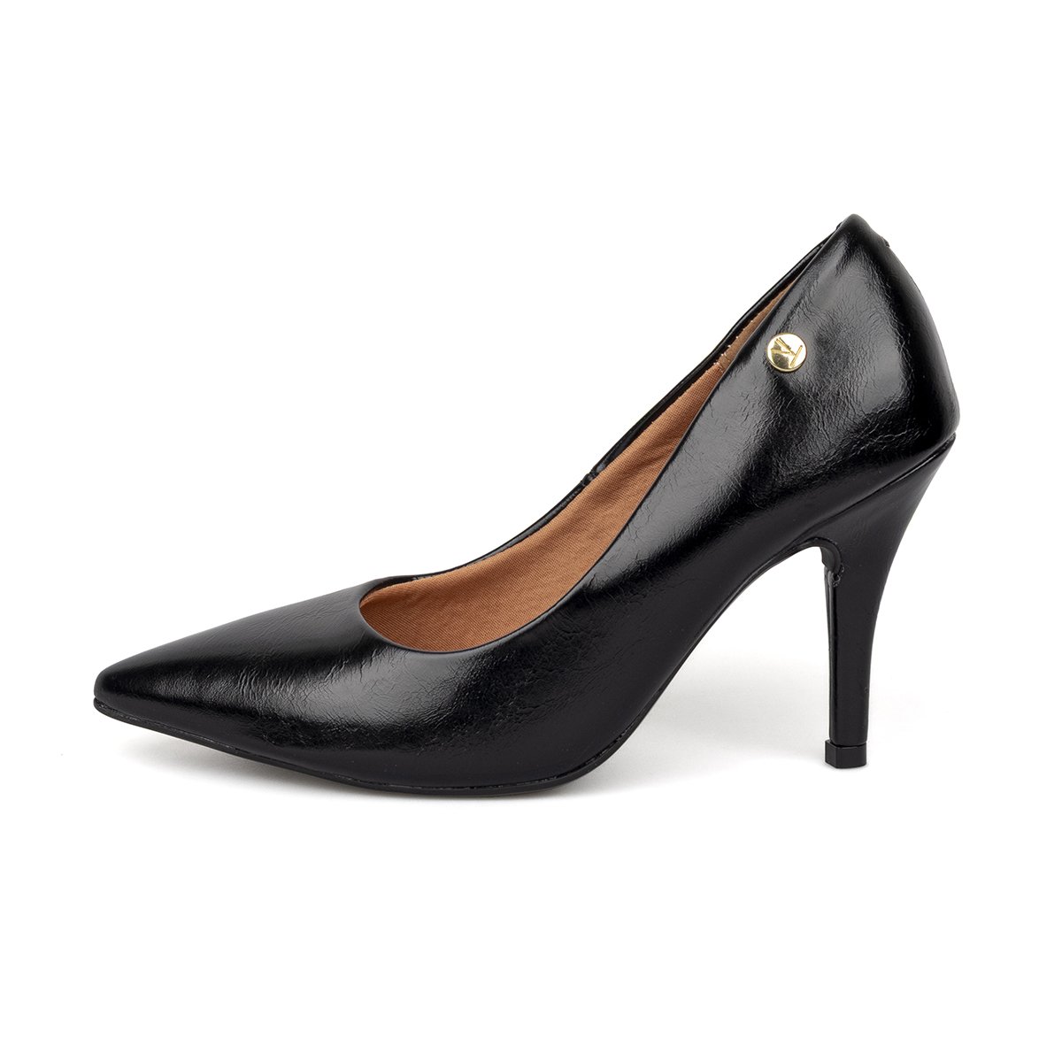 Tacón Stiletto Alto Napa Imperiale Negro Vizzano
