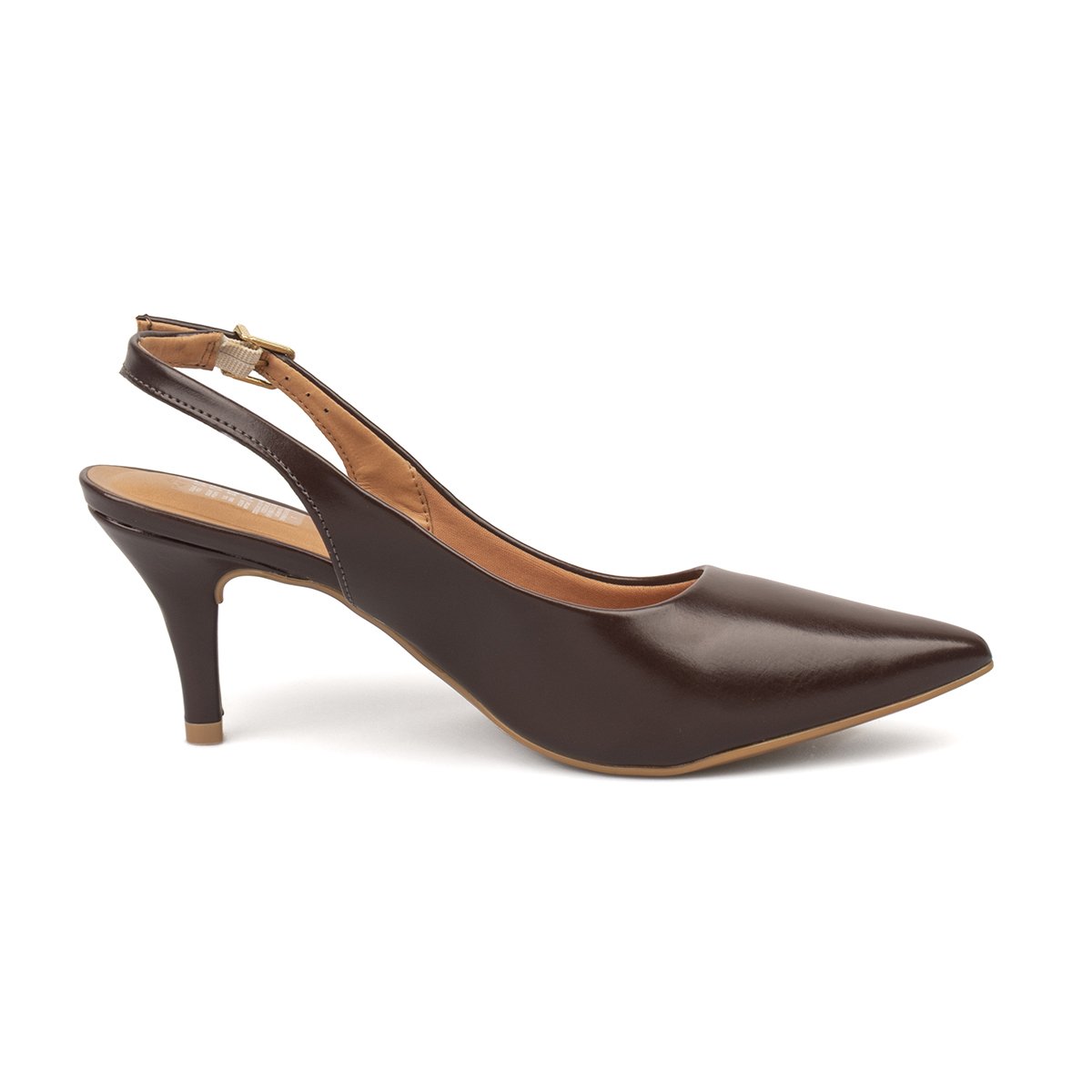 Tacón Stiletto Medio Napa Garda Café-Cacao Vizzano