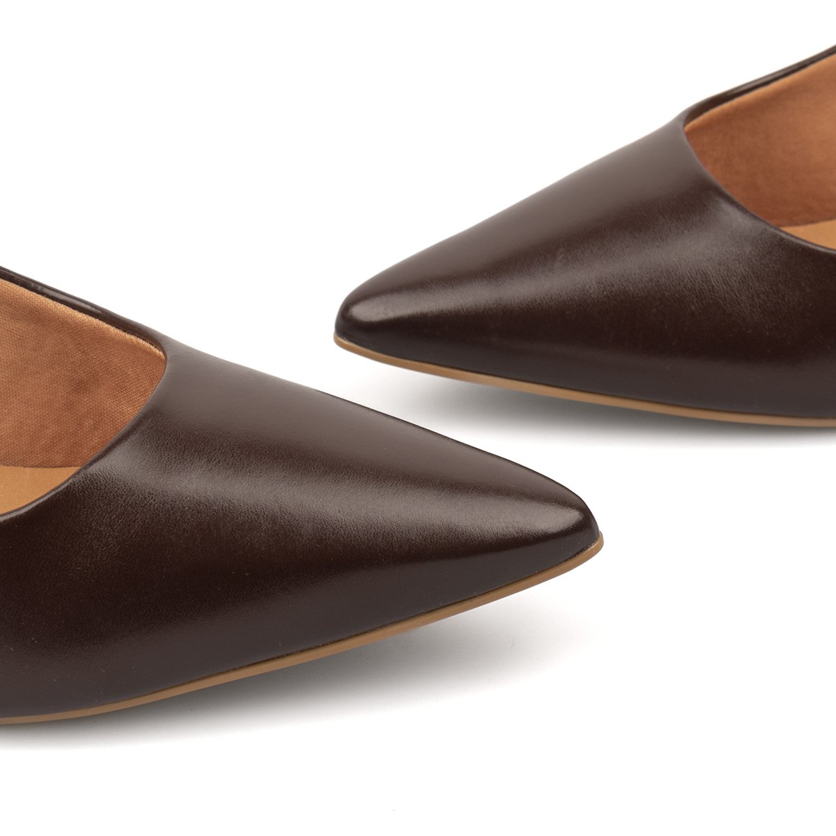 Tacón Stiletto Medio Napa Garda Café-Cacao Vizzano