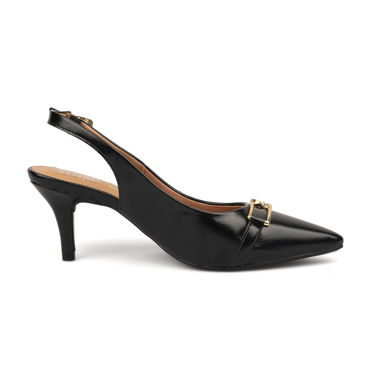 Tacón Stiletto Medio Napa Imperiale Negro Vizzano