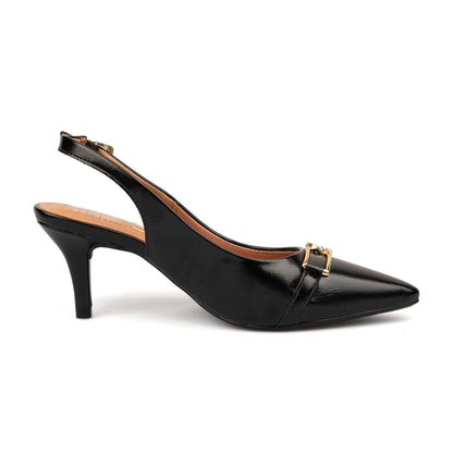 Tacón Stiletto Medio Napa Imperiale Negro Vizzano