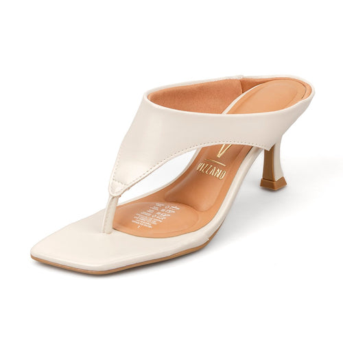 Sandalia Tacón Alto Napa Garda Marfil Vizzano Sandalias