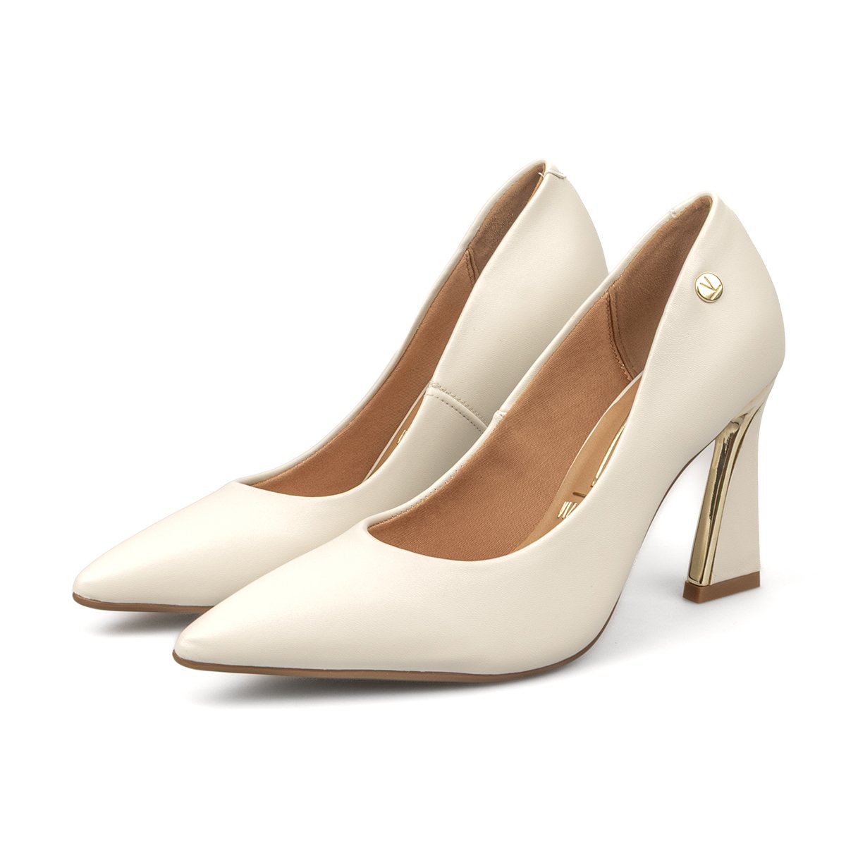 Tacón Alto Pelica Marfil Vizzano Tacones