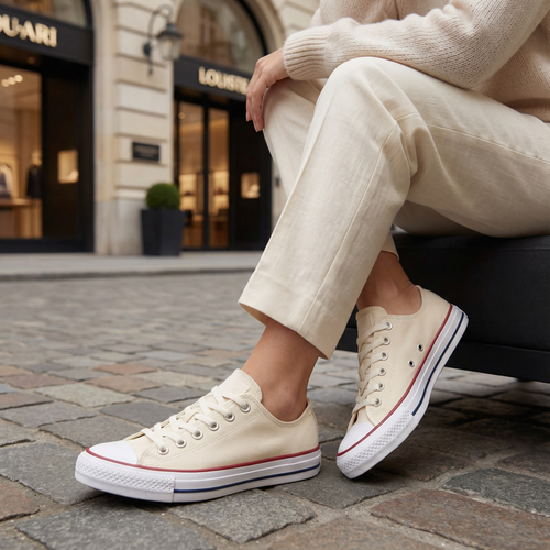 Tenis Converse Chuck Taylor All Star Beige Tenis