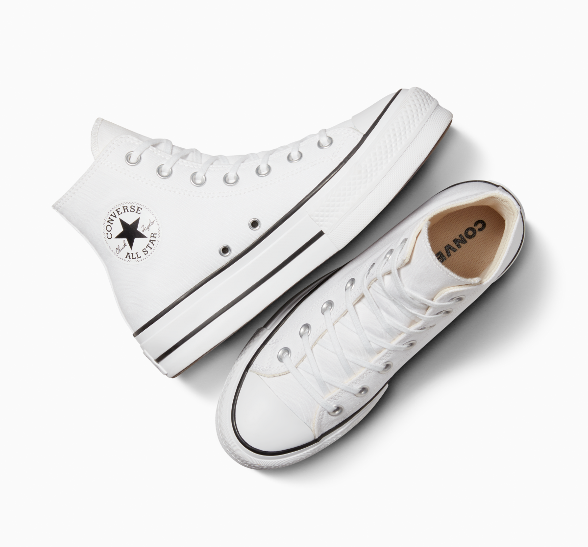 Tenis Converse Chuck Taylor All Star Lift Bota Blanco Tenis