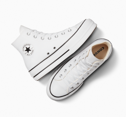 Tenis Converse Chuck Taylor All Star Lift Bota Blanco Tenis