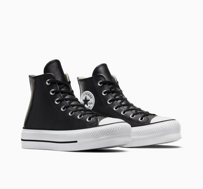 Tenis Converse Chuck Taylor All Star Lift Bota Negro Tenis