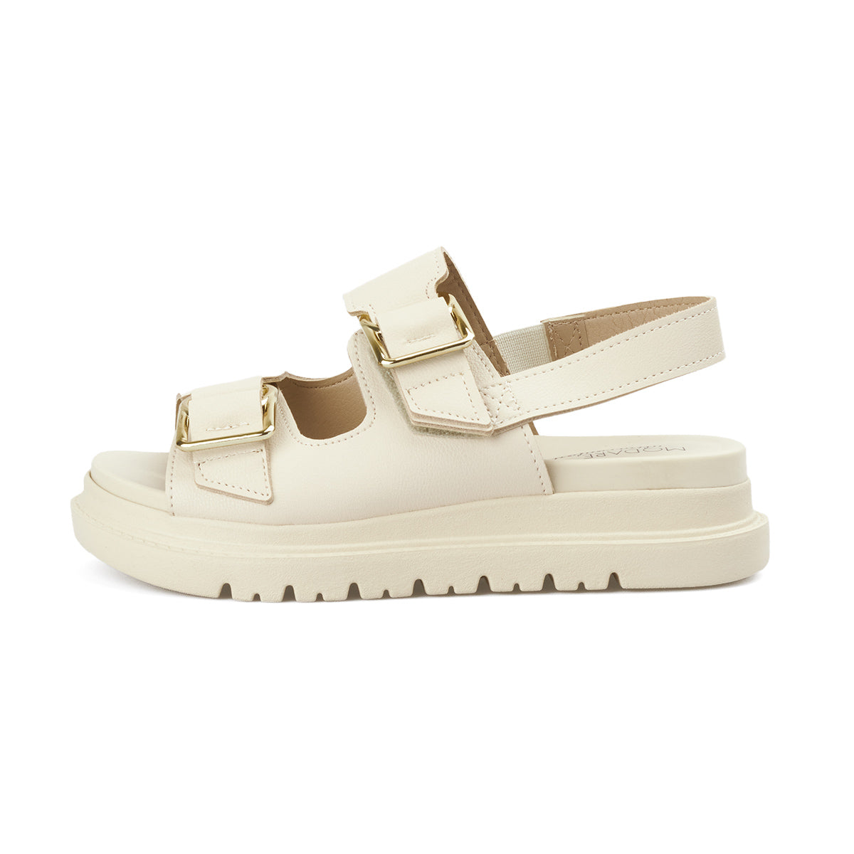 Sandalia Plataforma Crema Modare Sandalia plataforma