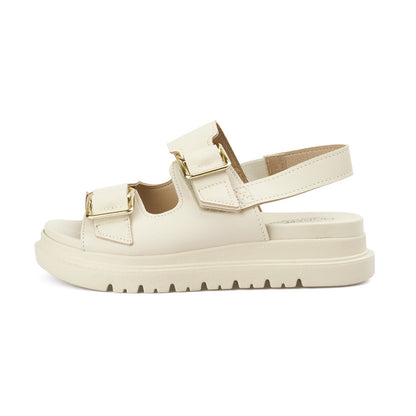 Sandalia Plataforma Crema Modare Sandalia plataforma