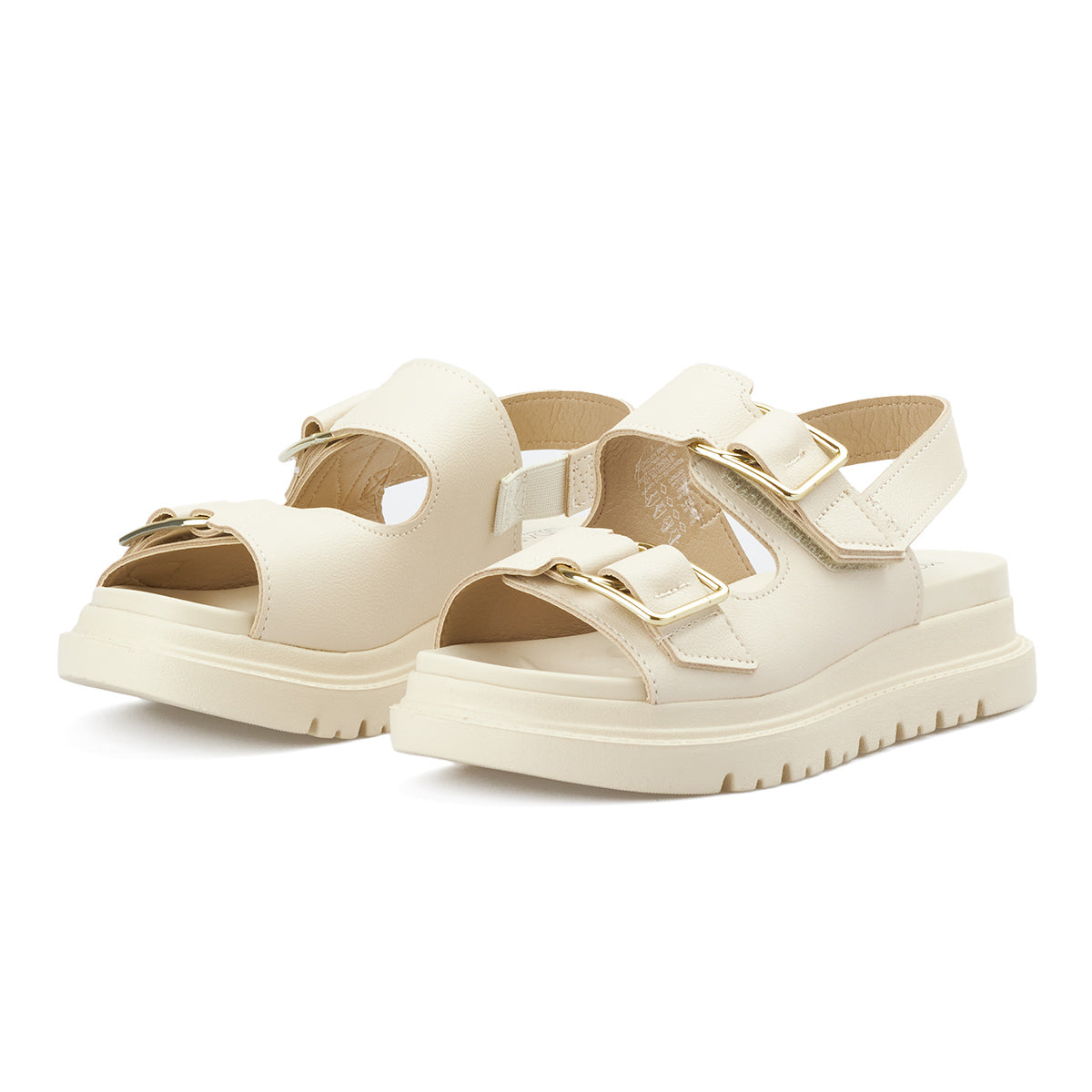 Sandalia Plataforma Crema Modare Sandalia plataforma