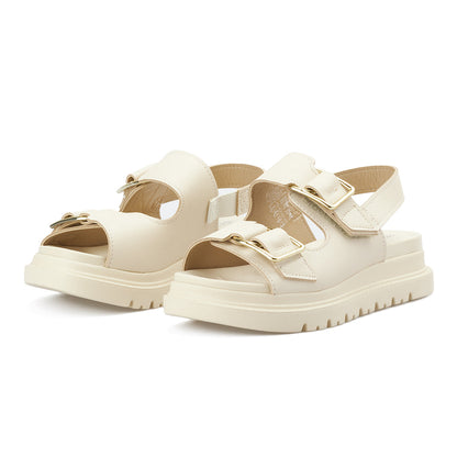 Sandalia Plataforma Crema Modare Sandalia plataforma