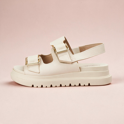 Sandalia Plana Chunky Crema Modare Sandalia