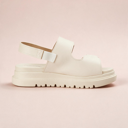 Sandalia Plana Chunky Crema Modare Sandalia