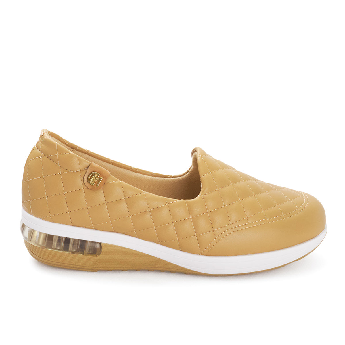 Mocasin Casual Comfort Beige-Bronce Modare Mocasines
