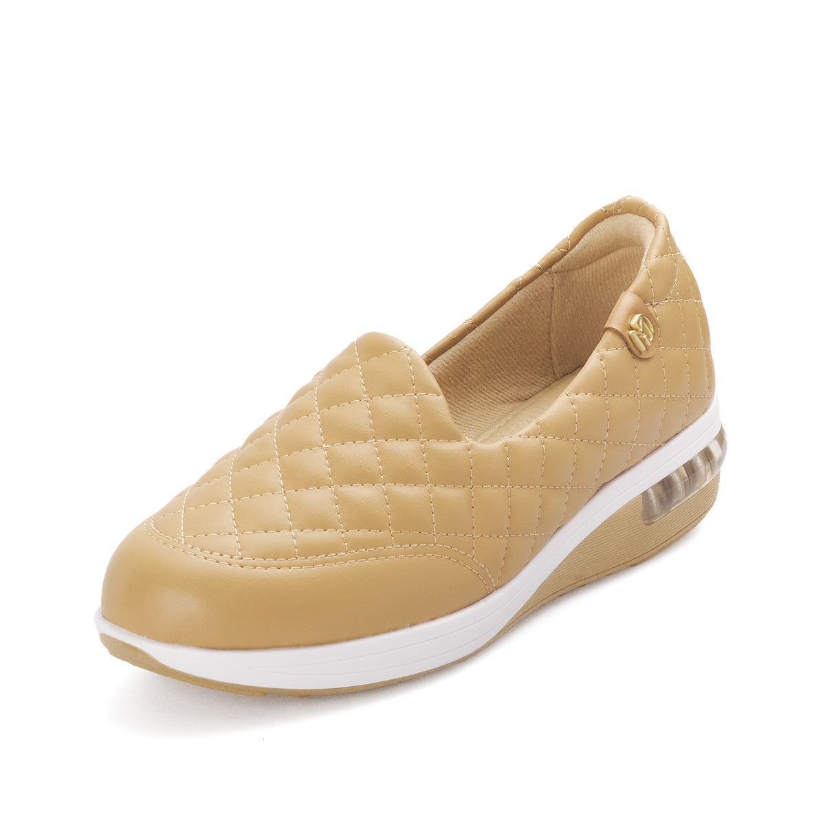 Mocasin Casual Comfort Beige-Bronce Modare Mocasines