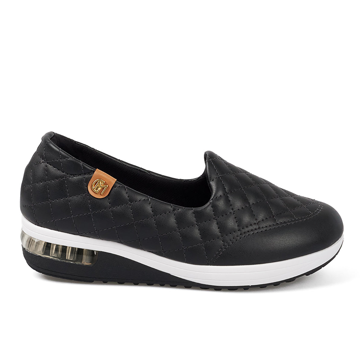 Mocasin Casual Comfort Negro Modare Mocasines