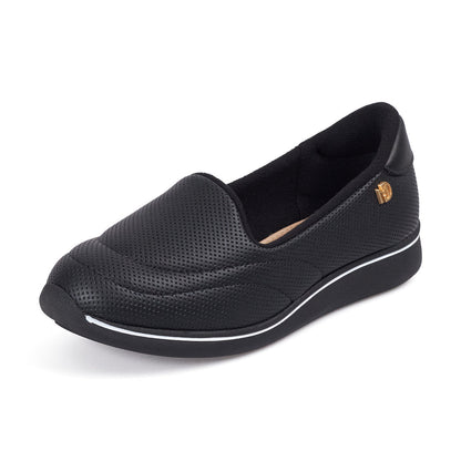 Mocasin Casual Comfort Negro-Negro Modare Mocasines