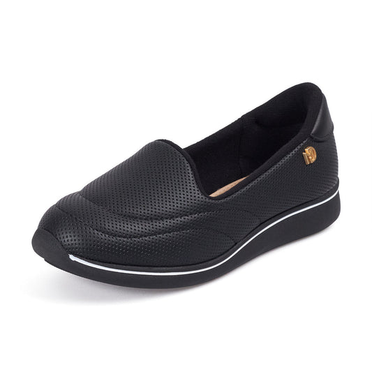 Mocasin Casual Comfort Negro-Negro Modare Mocasines