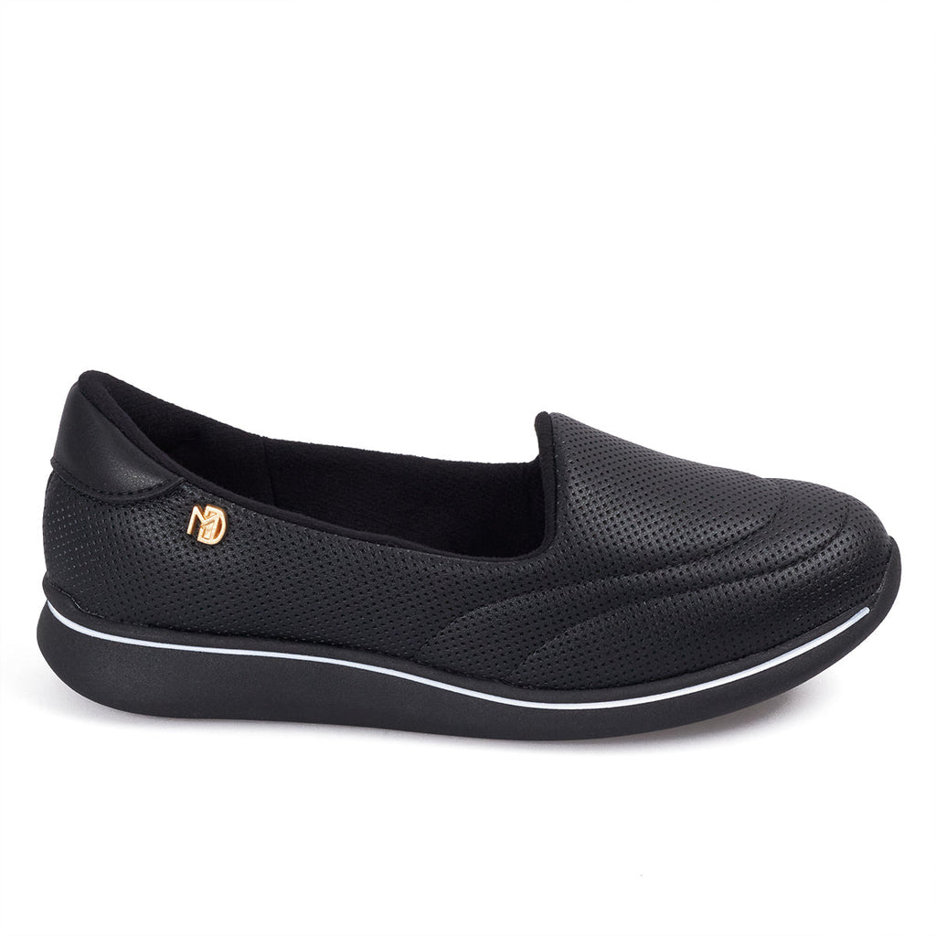 Mocasin Casual Comfort Negro-Negro Modare