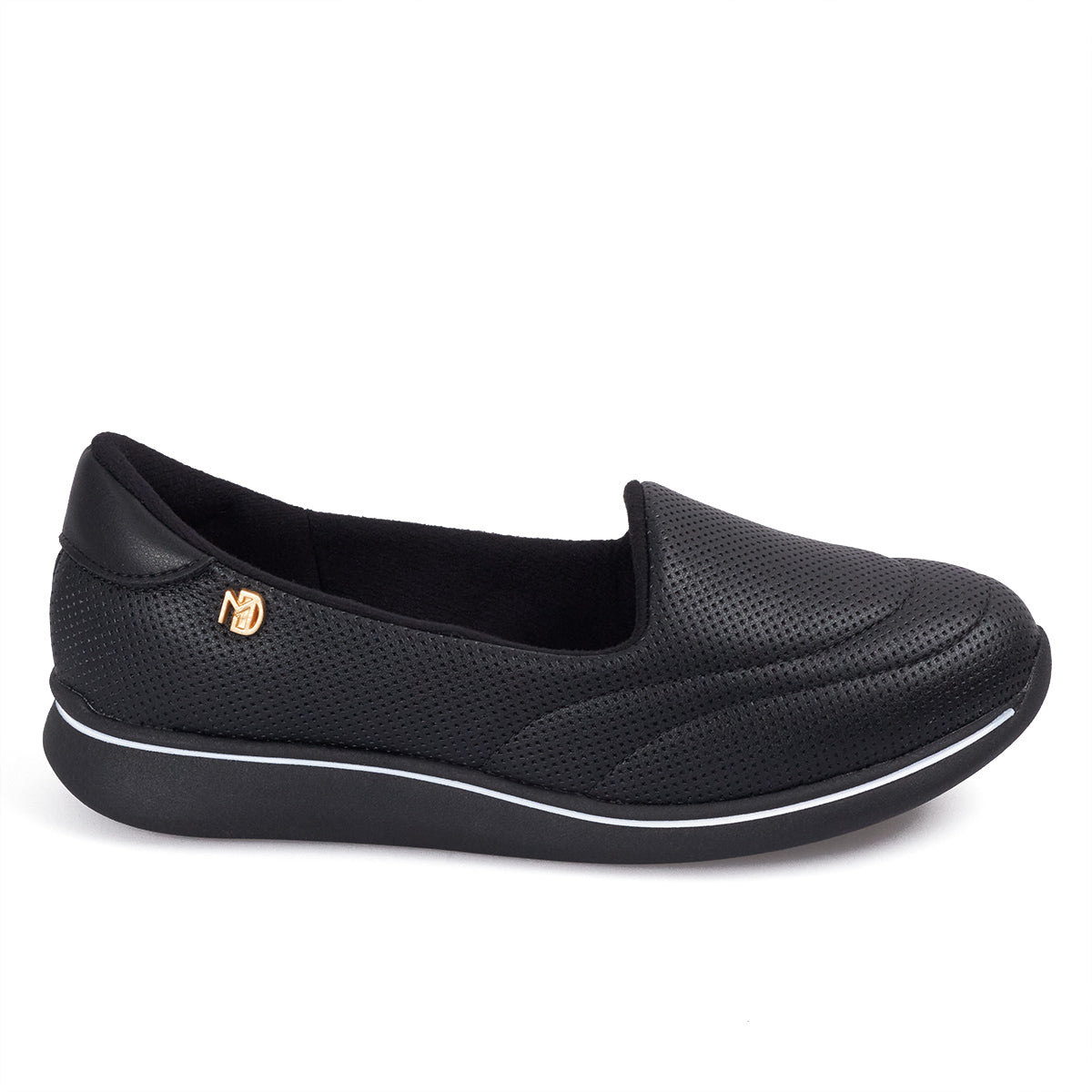 Mocasin Casual Comfort Negro-Negro Modare