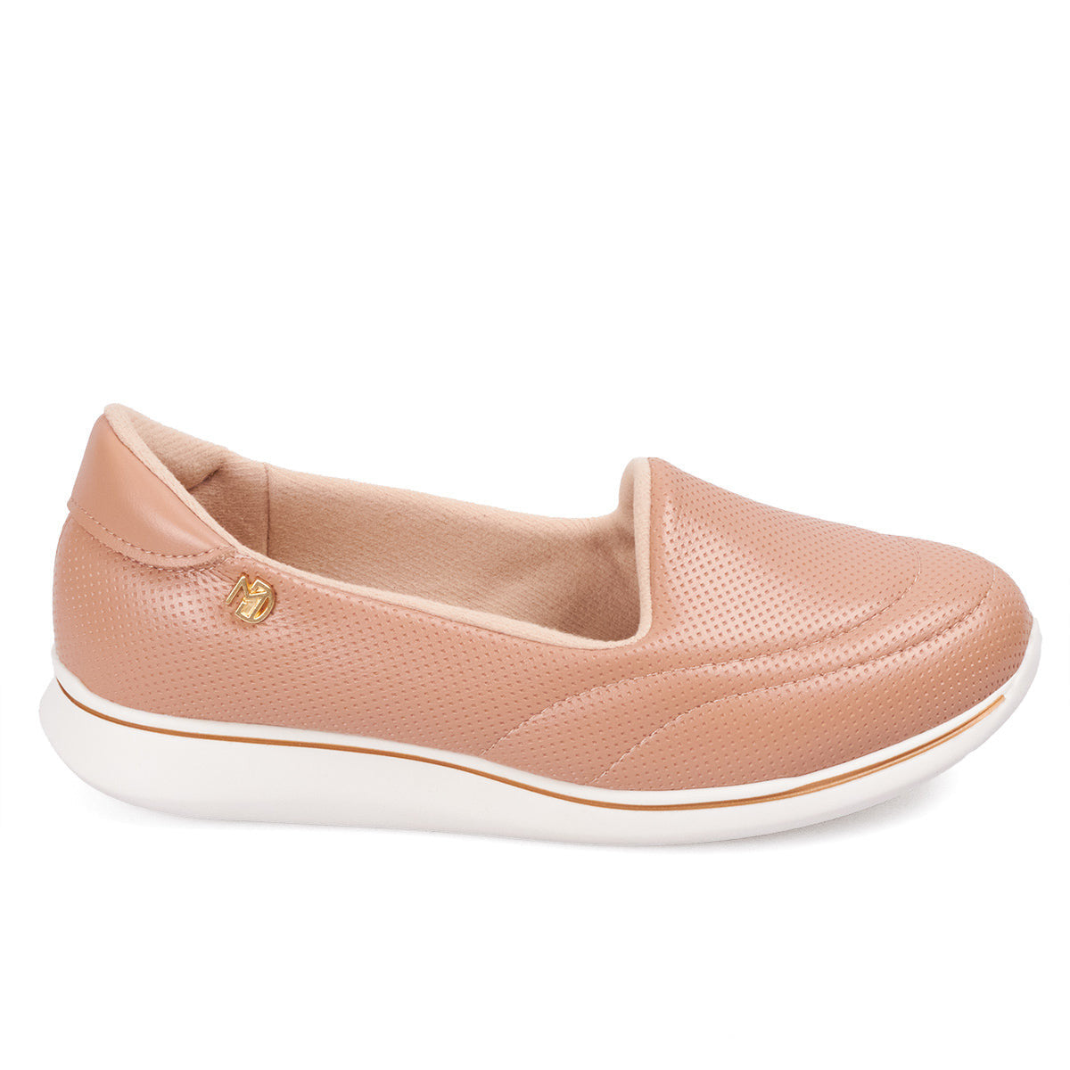 Mocasin Casual Comfort Nude Modare Mocasines