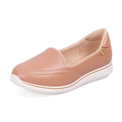 Mocasin Casual Comfort Nude Modare Mocasines